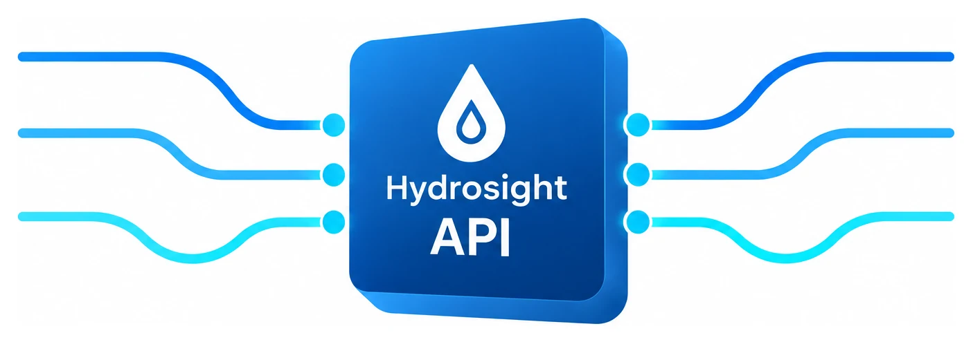 Hydrosight API connected to external systems